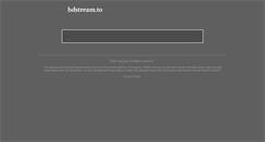 Desktop Screenshot of hdstream.to